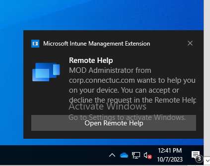 Quickly Enable Windows Devices for Intune Remote Help